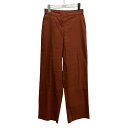 【中古】DES PRES リネン混パンツ 22-04-91-04702 ブラウン サイズ:36 【250425】(デプレ)