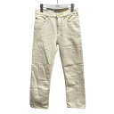 【中古】ACNE STUDIOS デニムパンツ ホワイト サイズ:30 【250425】(アクネストゥディオズ)(4)
