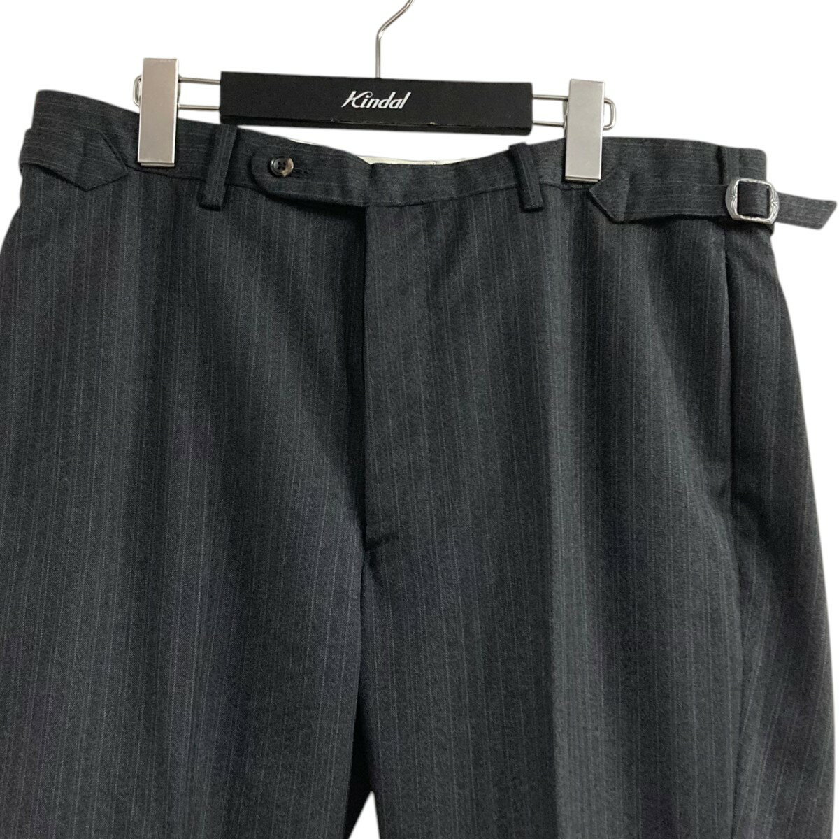 【中古】NICENESS　ストライプスラックス NN-TSU02F22 グレー サイズ：M 【250425】（ナイスネス）