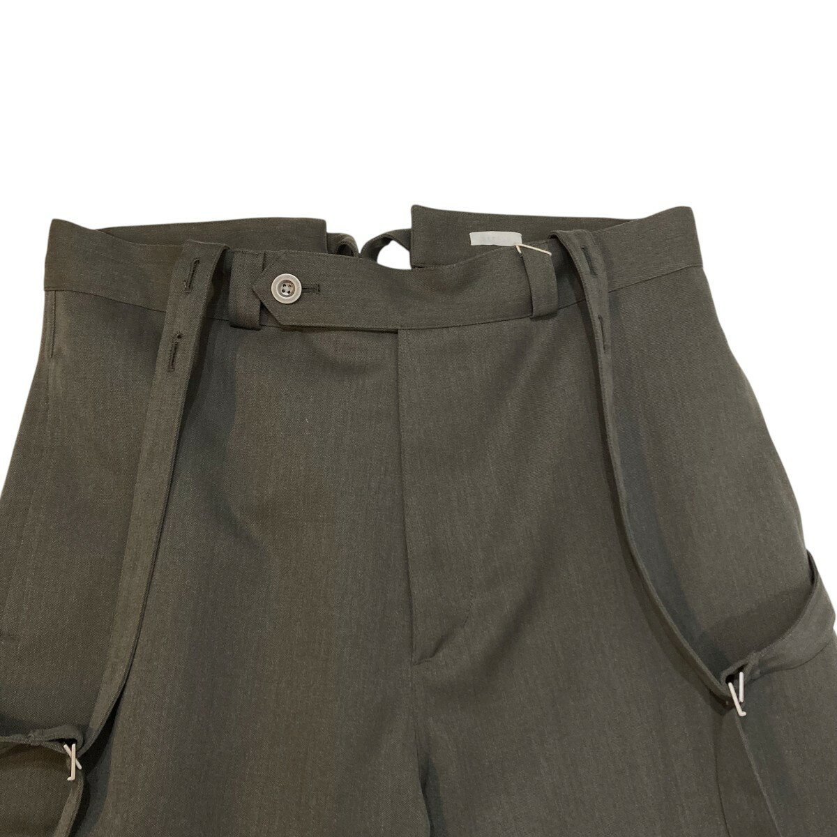 【中古】SEEALL　サスペンダーパンツ SAU41 PT187 ダークオリーブ サイズ：4 【260425】（シーオール）