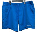 【中古】BURBERRY Casual Polyester Shorts ロゴプリントショーツ ショートパンツ 8065555 ブルー サイズ:XXXL 【250425】(バーバリー)(4)