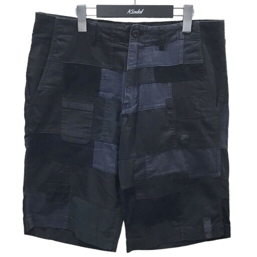 【中古】MOUNTAIN RESEARCH ハーフパンツ Patched Shorts パッチショーツ MTR-2681 ブラック・グレー サイズ:L 【250425】(マウンテンリサーチ) 【中古】MOUNTAIN RESEARCH ハーフパンツ Patched Shorts パッチショーツ MTR-2681 ブラック・グレー サイズ:L 【250425】(マウンテンリサーチ)