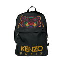 【中古】KENZO Large Tiger Canvas backpack バックパック F855SF300F20 ブラック 【260425】(ケンゾー)(4)