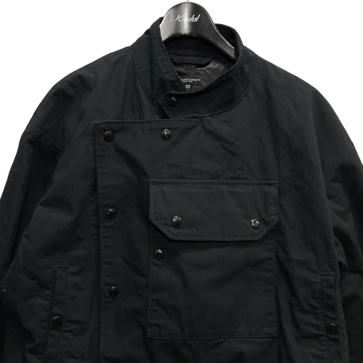 【中古】Engineered Garments　ジャケット 22S／MOTO JACKET ブラック サイズ：XS 【260425】（エンジニアードガーメンツ）