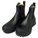 【中古】JIL SANDER サイドゴアブーツ ブラック サイズ:38 【260425】(ジルサンダー)(4)