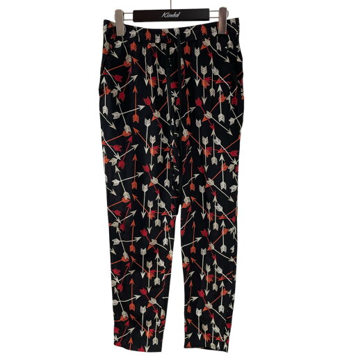 【中古】RED VALENTINO総柄シルクパンツ 000004855801 ブラック サイズ:40【価格見直し】 【中古】RED VALENTINO総柄シルクパンツ 000004855801 ブラック サイズ:40【価格見直し】