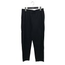 【中古】JOURNAL STANDARD LUXE 23SS ポンチ タックイージーパンツ 23070440038020 ブラック 【270425】(ジャーナル...