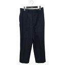 【中古】JUNYA WATANABE CDG スラックス JJ-P001 ネイビー サイズ:S 【270425】(ジュンヤワタナベコムデギャルソン)