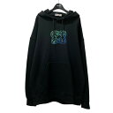 【中古】GIVENCHY フーデッドパーカー BMJ07F30AF ブラック サイズ:M 【270425】(ジバンシィ)