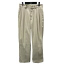 【中古】THE SHINZONE 2タックパンツ CHRYSLER PANTS クライスラーパンツ 22SMSPA08 ベージュ サイズ:PO 【270425】...