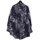 【中古】Rachel Comey 総柄シャツ パープル サイズ:M/L 【270425】(レイチェルコーミー)