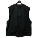 【中古】N.HOOLYWOOD ナイロンベスト 2235-VE01-068 ブラック サイズ:38 【280425】(エヌハリウッド)