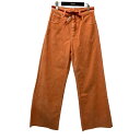【中古】MARNI ワイドパンツ PUJU0019A0 オレンジ サイズ:28 【280425】(マルニ)