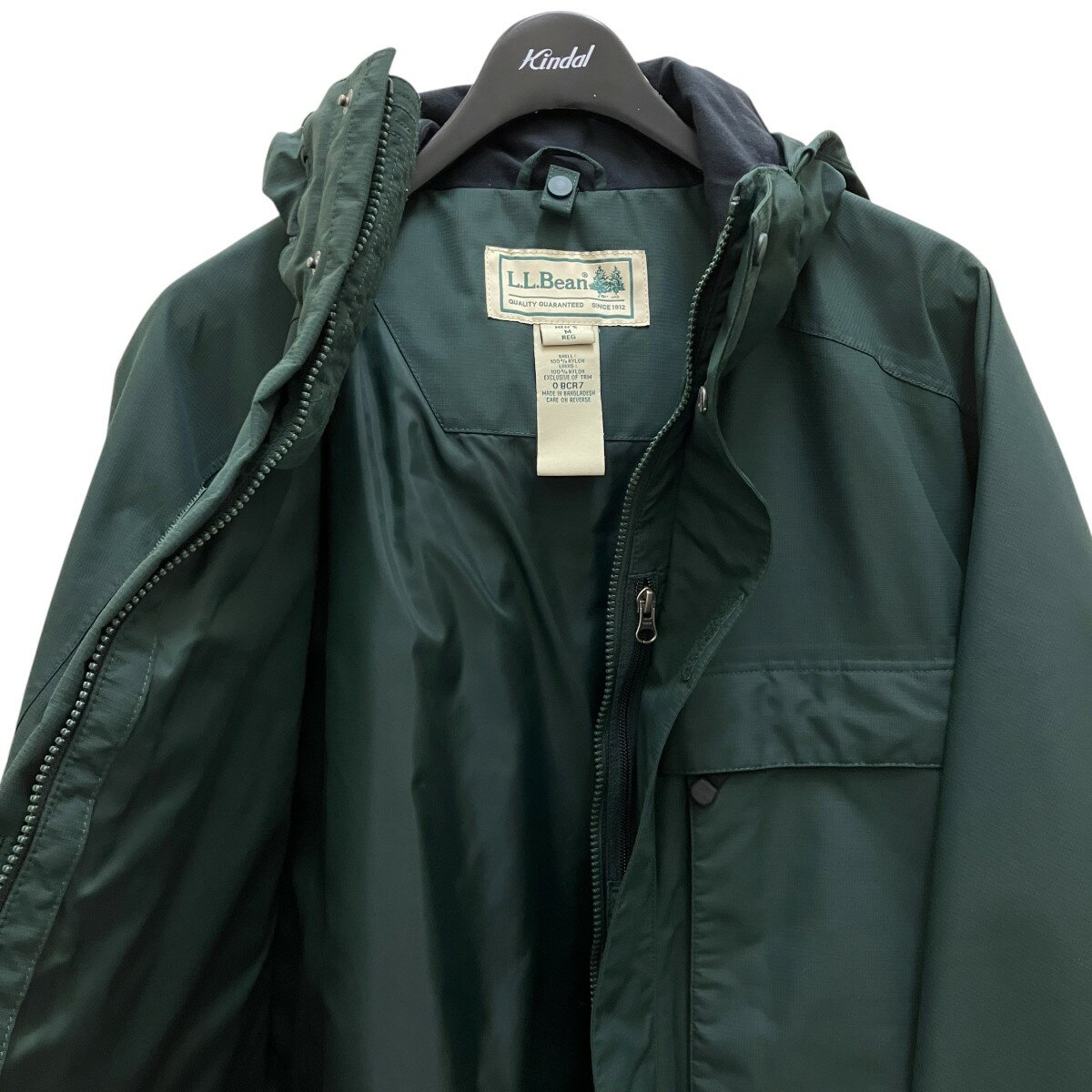 【中古】L．L．Bean　GORE-TEX マウンテンパーカー グリーン サイズ：M 【280425】（エルエルビーン）