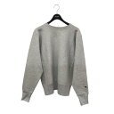 【中古】Champion リバースウィーブ(R) クルーネックスウェットシャツ トレーナー C3-Y032 グレー サイズ:L 【280425】(チャンピオン)