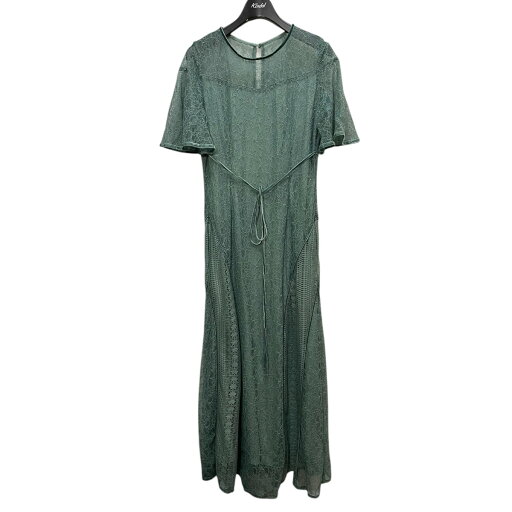 【中古】LAGUNA MOON ウエストクロスナローレースワンピース 032240301201-01 グリーン サイズ:M 【280425】(ラグナムーン) 【中古】LAGUNA MOON ウエストクロスナローレースワンピース 032240301201-01 グリーン サイズ:M 【280425】(ラグナムーン)