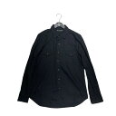 【中古】MINEDENIM 長袖シャツ WST-501-91-033-B ブラック サイズ:3 【280425】(マインデニム)