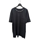 【中古】CHROME HEARTS半袖Tシャツ ブラック サイズ:XL【価格見直し】