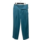 【中古】JIL SANDER 24SS ウールギャバジントラウザーパンツ J52KA0008 J40002 グリーン サイズ:32 【300425】(ジルサンダ...