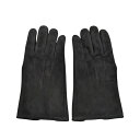 【中古】Hender Scheme Suede Glove スウェードグローブ ブラック 【300425】(エンダースキーマ)