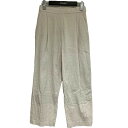 【中古】6(ROKU) BEAUTY&YOUTH 「COTTON SQUARE LACE PANTS」 パンツ 8614 299 0376 アイボリー サイズ:...