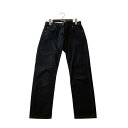 【中古】THE ROW デニムパンツ 7516-W2352 ブラック サイズ:24 【300425】(ザロウ)