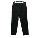 【中古】Drawer コットンウェポンベーシックパンツ 6514-236-1118 ブラック サイズ:36 【300425】(ドゥロワー)