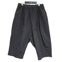 【中古】nest Robe 25SS コットンヘンプサルエルパンツ 01251-1064 ブラック サイズ:F 【290425】(ネストローブ)