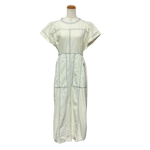 【中古】PHOTOCOPIEU4 POCKETS DRESS ワンピース 231KIM ホワイト×ブルー サイズ:36【価格見直し】 【中古】PHOTOCOPIEU4 POCKETS DRESS ワンピース 231KIM ホワイト×ブルー サイズ:36【価格見直し】