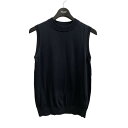 【中古】MUSE de Deuxieme Classe Ladycoatノースリーブプルオーバー ネイビー サイズ:Free 【300425】(ューズデドゥーズ...