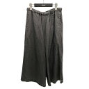 【中古】Vlas Blomme ライトリネンツイルペンギンパンツ リネンパンツ 13533099 グレー サイズ:FREE 【300425】()