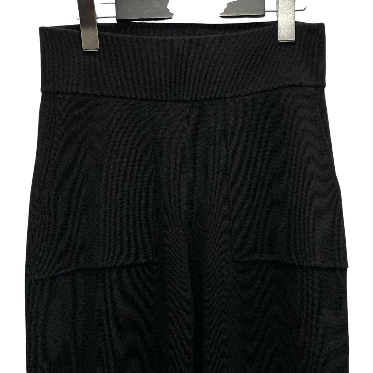 【中古】Con te　ニットパンツ 8514-104-0012-0900 ブラック サイズ：サイズ表記無 【300425】（コンテ）