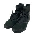 【中古】NIKE×FEAR OF GOD AIR FEAR OF GOD 1 スニーカー AR4237 005 ブラック サイズ:29cm 【300425】(ナ...