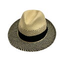 【中古】BORSALINO パナマハット ベージュ サイズ:59 【010525】(ボルサリーノ)