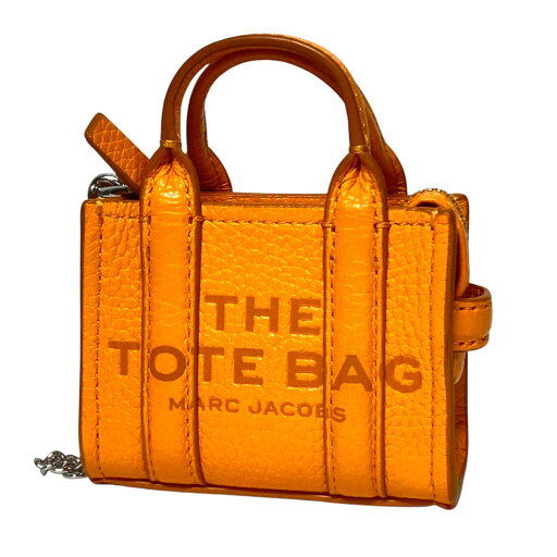 【中古】MARC JACOBS NANO TOTE ナノ トート チャーム オレンジ 【010525】(マークジェイコブス) 【中古】MARC JACOBS NANO TOTE ナノ トート チャーム オレンジ 【010525】(マークジェイコブス)