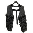 【中古】MAISON SPECIAL MINI LOOP KNIT BOLERO ミニループニットボレロ 21232365208 グレー サイズ:FREE 【010525】(メゾンスペシャル)(4)