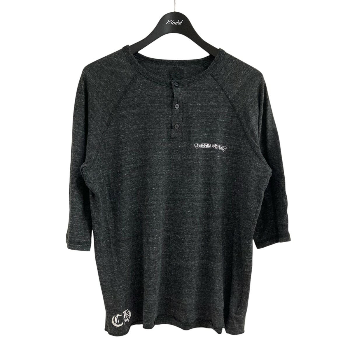 Chrome Hearts クロムハーツ CROSS BUTTON THERMAL HENLY L/S