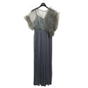 【中古】LAGUNA MOON LADYチュールドッキングコンビネゾン フリルオールインワン 032330301001 グレー サイズ:S 【010525】(ラ...