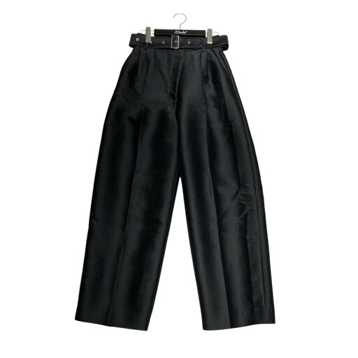 【中古】MAISON SPECIAL Silky Double Cross Cocoon コクーンパンツ 21231465106 ブラック サイズ:36 【010525】(メゾンスペシャル) 【中古】MAISON SPECIAL Silky Double Cross Cocoon コクーンパンツ 21231465106 ブラック サイズ:36 【010525】(メゾンスペシャル)