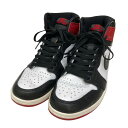 【中古】NIKEAir Jordan 1 Retro High OG ”Black Toe Reimagined” ハイカットスニーカー DZ5485-106 レッド×ブラック×ホワイト サイズ:26.5cm【価格見直し】