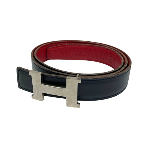 【中古】HERMES ミニコンスタンス Hベルト ネイビー×レッド 【020525】(エルメス) 【中古】HERMES ミニコンスタンス Hベルト ネイビー×レッド 【020525】(エルメス)