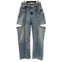 【中古】Maison Margiela 23SS Slash Detail Denim Pants デニムパンツ S51LA0051 インディゴ サイズ:SIZ...