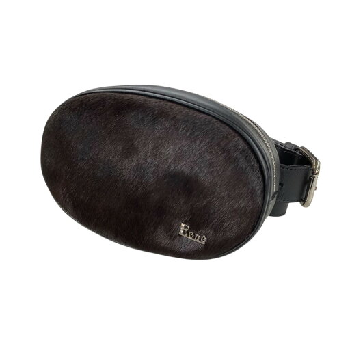 【中古】Rene 2WAY ウエストバッグ ブラック 【020525】(ルネ) 【中古】Rene 2WAY ウエストバッグ ブラック 【020525】(ルネ)