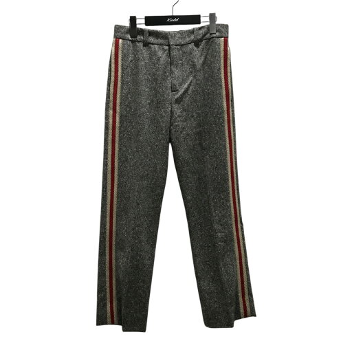【中古】WALES BONNERサイドラインパンツ 65-23-0634-990 グレー サイズ:44【価格見直し】 【中古】WALES BONNERサイドラインパンツ 65-23-0634-990 グレー サイズ:44【価格見直し】
