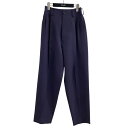 【中古】UJOH 2タックパンツ U754-P02-100 パープル サイズ:2 【020525】(ウジョー)