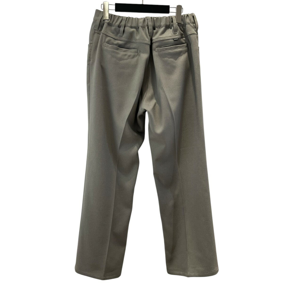 【中古】FACCIES　Woolly Western Twill Bell Bottom フレアパンツ F23W03007 グレー サイズ：1 【020525】（ファチーズ）