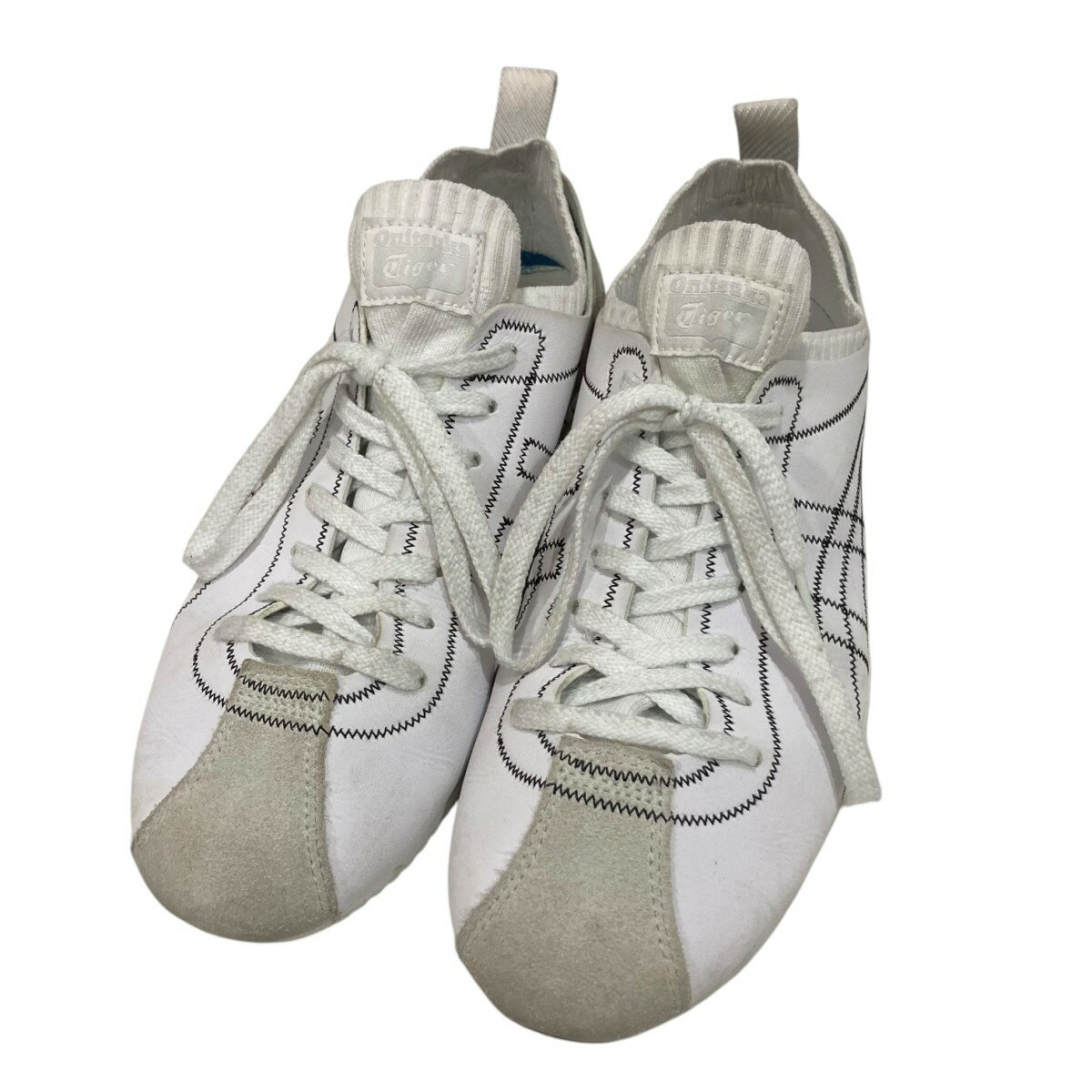 【中古】Onitsuka Tiger スニーカー F460923 ホワイト サイズ:27.0cm 【040525】(オニツカタイガー)