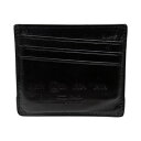 【中古】Maison Margielaカードケース S55UI0145 ブラック【価格見直し】
