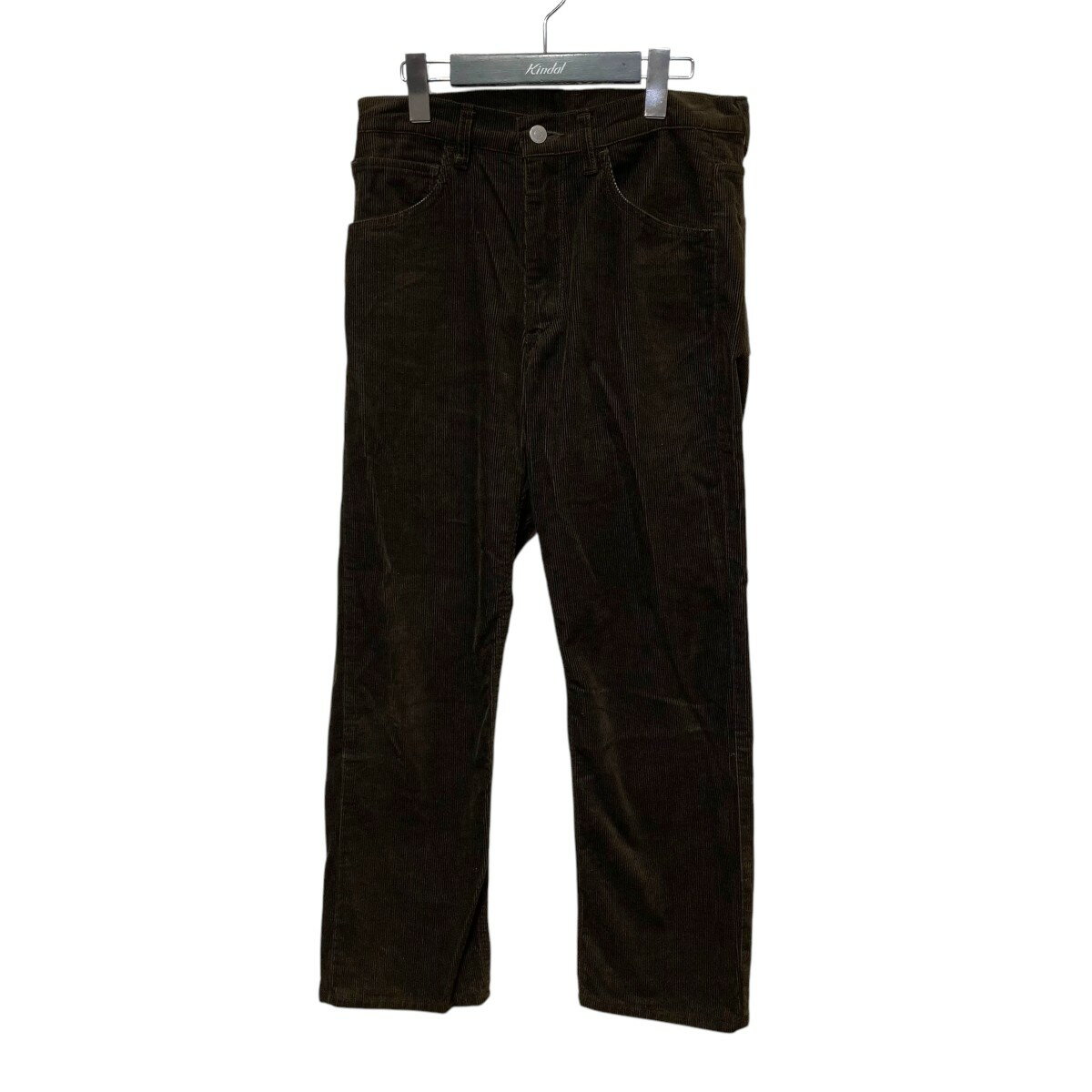 【中古】COMOLIコーデュロイ5Pパンツ Y03-03021 ブラウン サイズ：1【価格見直し】