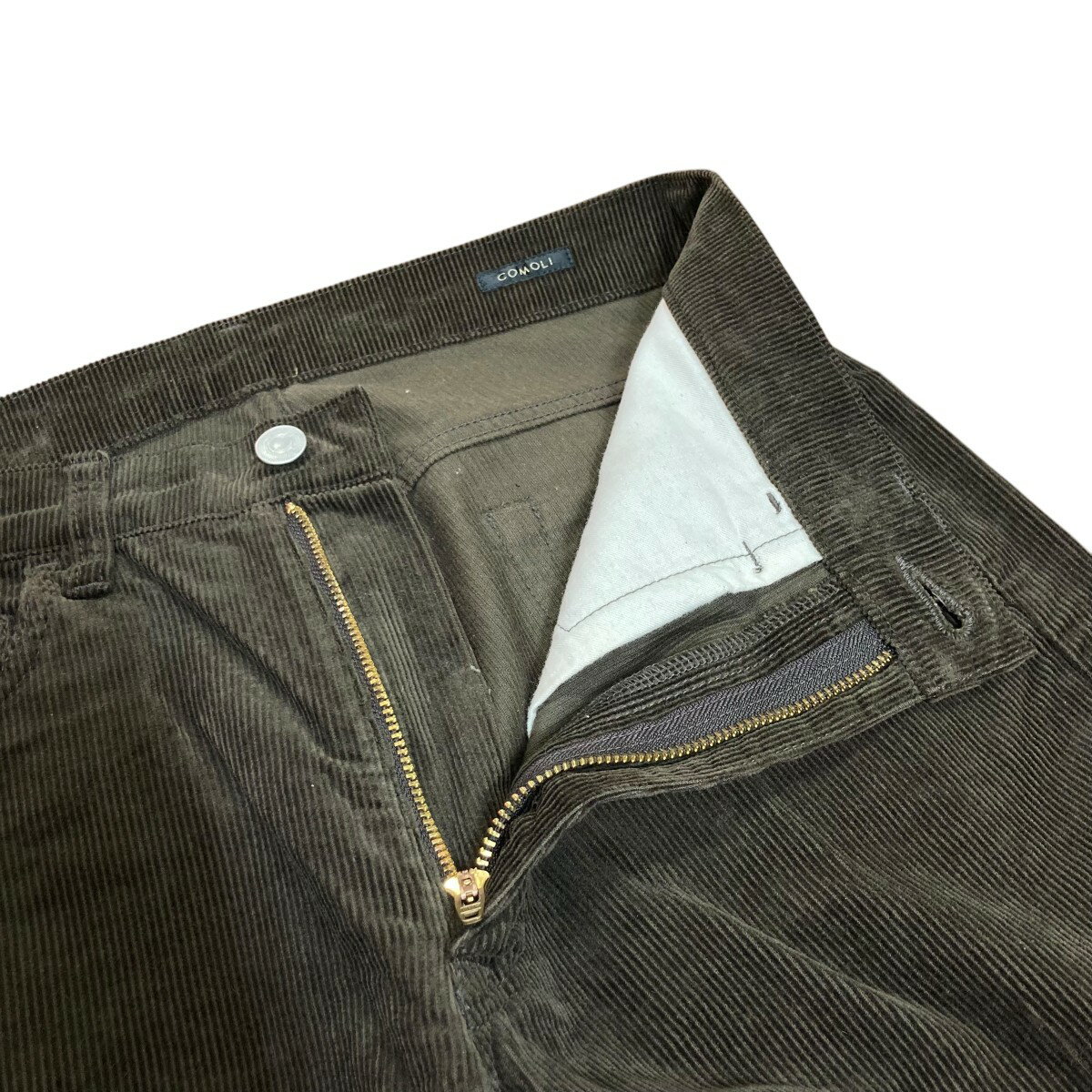 【中古】COMOLIコーデュロイ5Pパンツ Y03-03021 ブラウン サイズ：1【価格見直し】